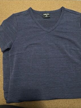 NWOT navy V-Neck t-shirt shift dress